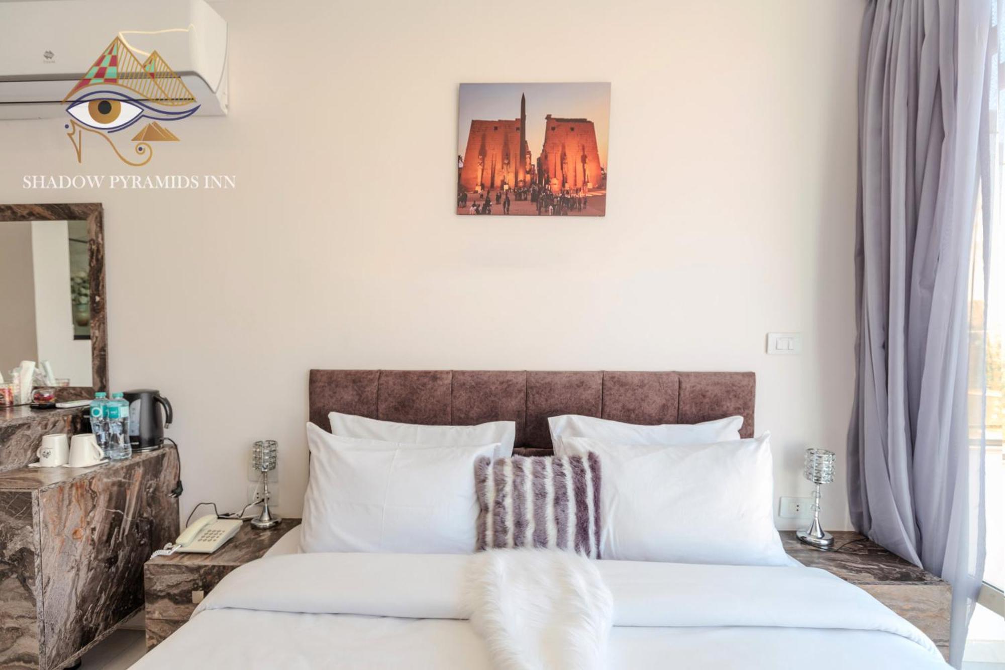 Shadow Pyramids Suites And Jacuzzi Kafret el-Gabal Εξωτερικό φωτογραφία