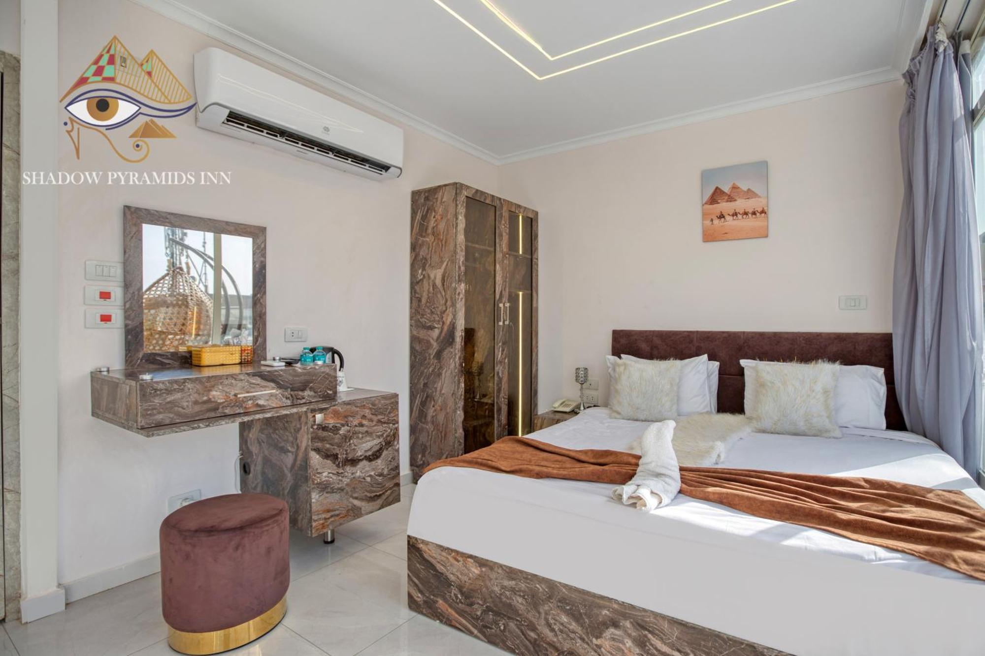 Shadow Pyramids Suites And Jacuzzi Kafret el-Gabal Εξωτερικό φωτογραφία