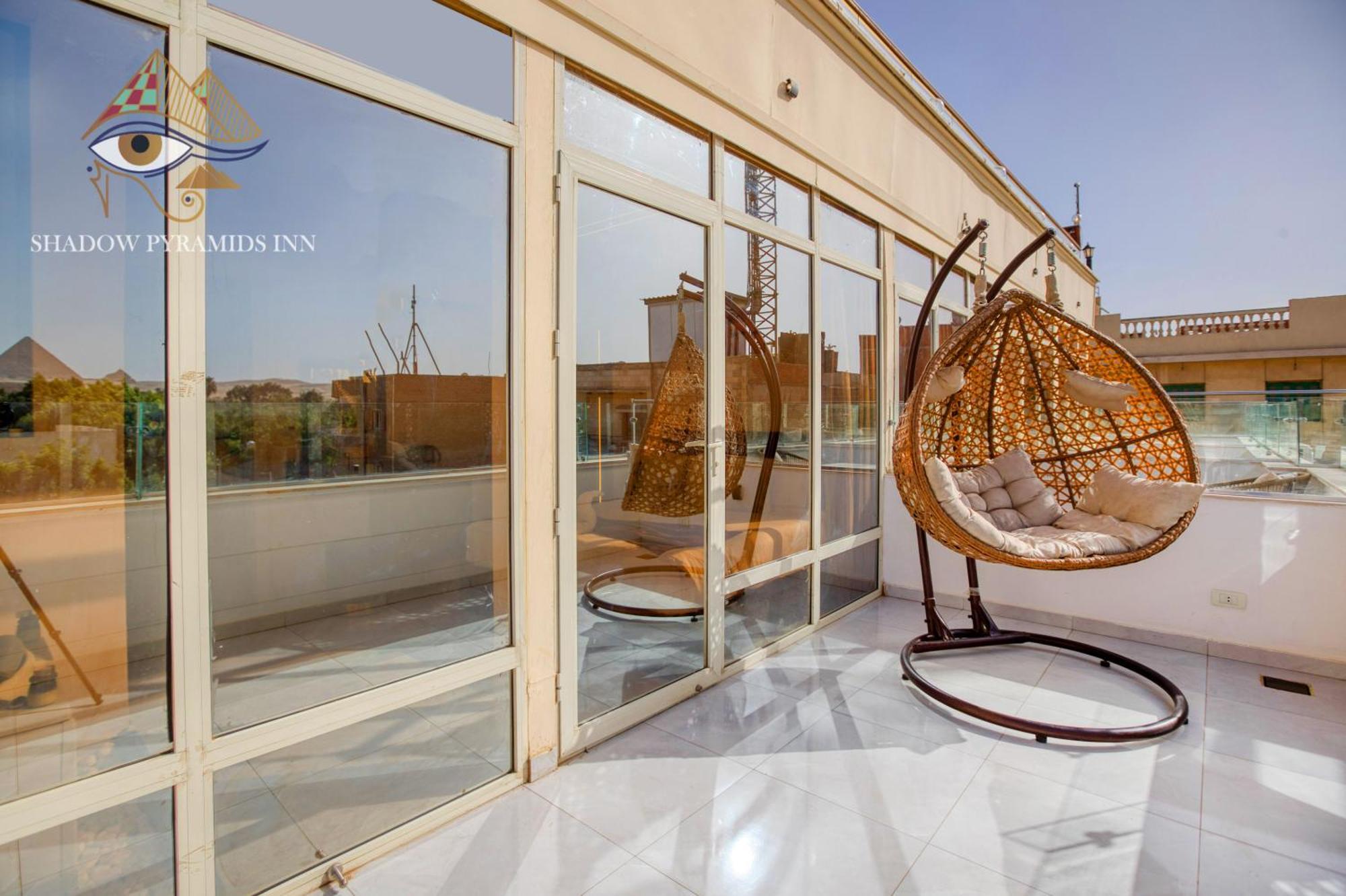 Shadow Pyramids Suites And Jacuzzi Kafret el-Gabal Εξωτερικό φωτογραφία