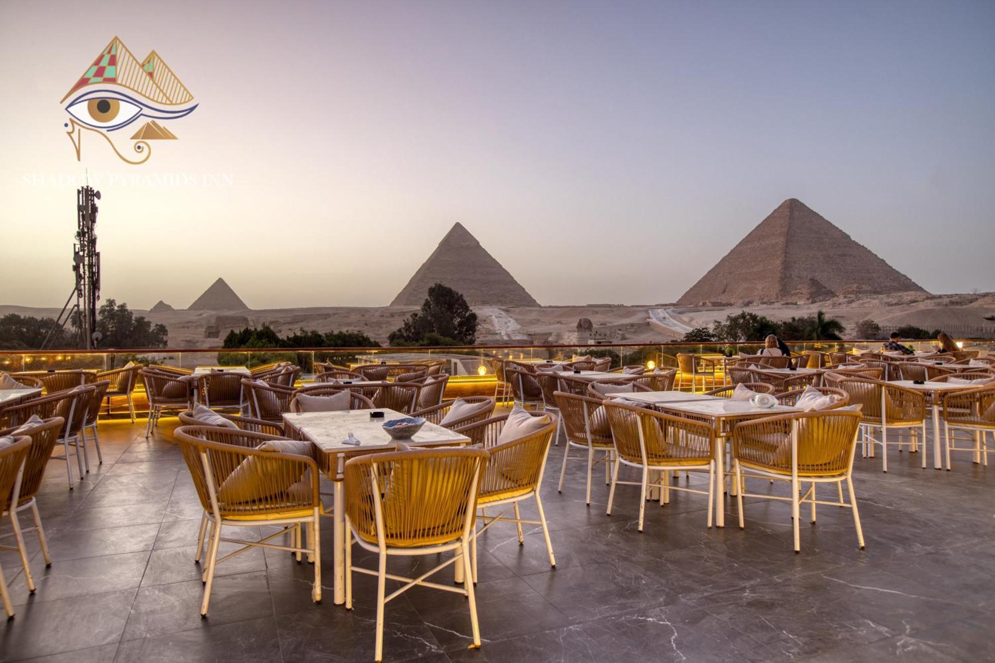 Shadow Pyramids Suites And Jacuzzi Kafret el-Gabal Εξωτερικό φωτογραφία