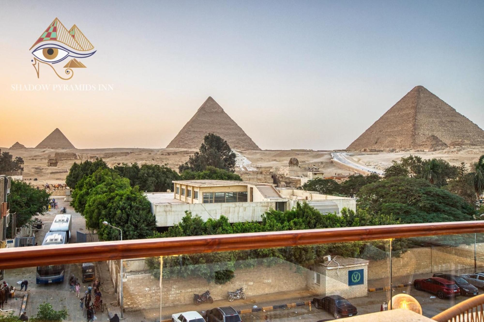 Shadow Pyramids Suites And Jacuzzi Kafret el-Gabal Εξωτερικό φωτογραφία