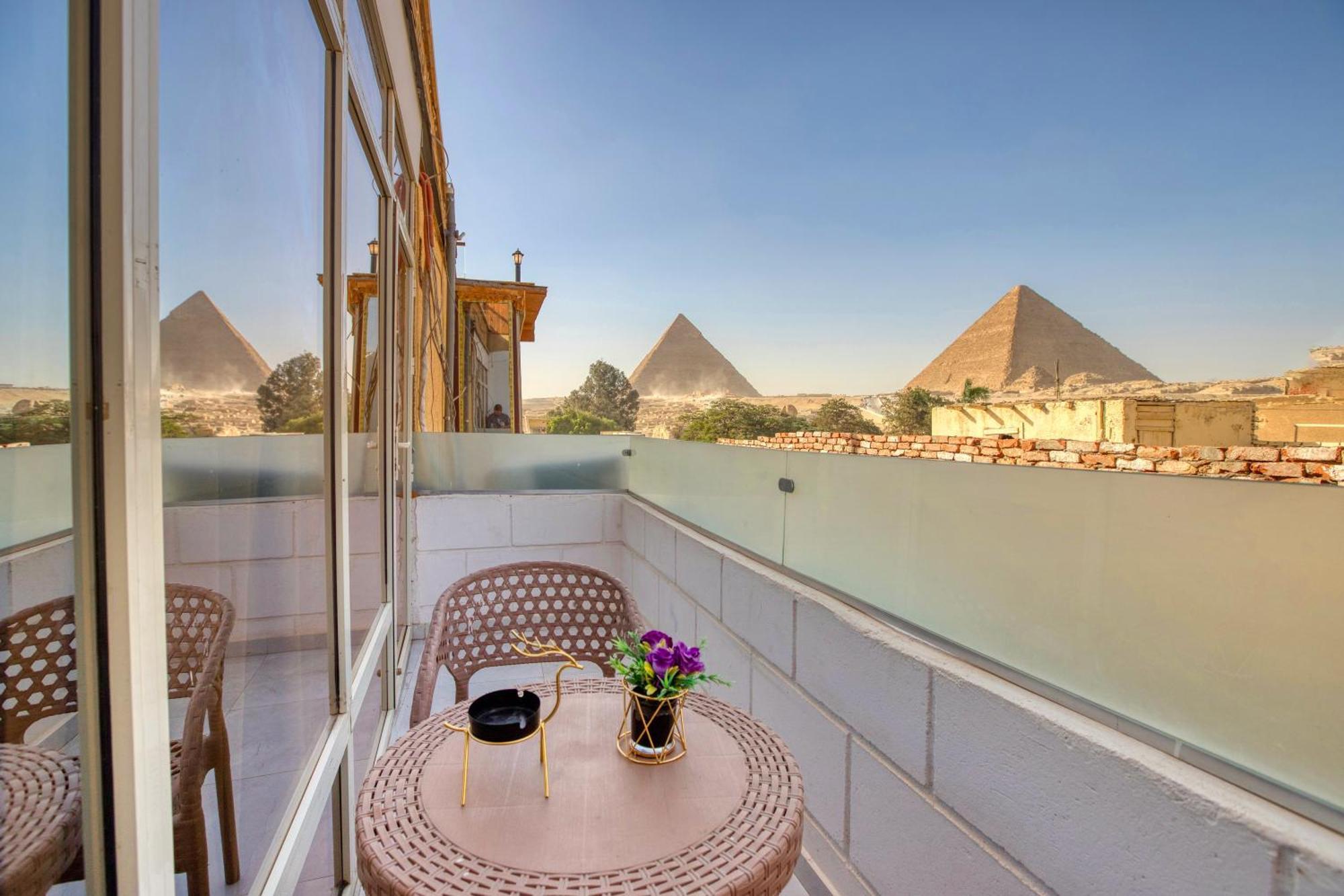 Shadow Pyramids Suites And Jacuzzi Kafret el-Gabal Εξωτερικό φωτογραφία
