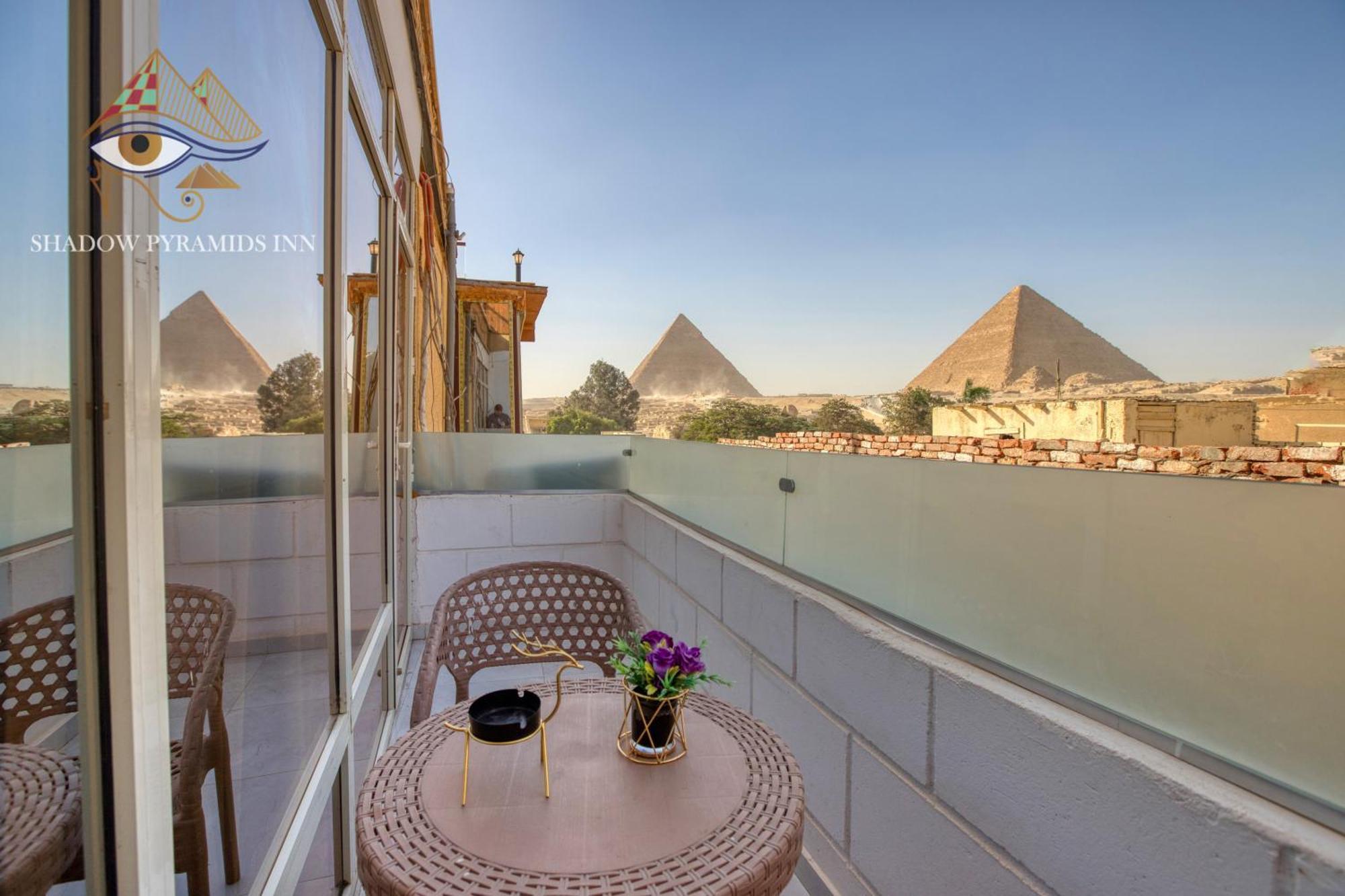 Shadow Pyramids Suites And Jacuzzi Kafret el-Gabal Εξωτερικό φωτογραφία