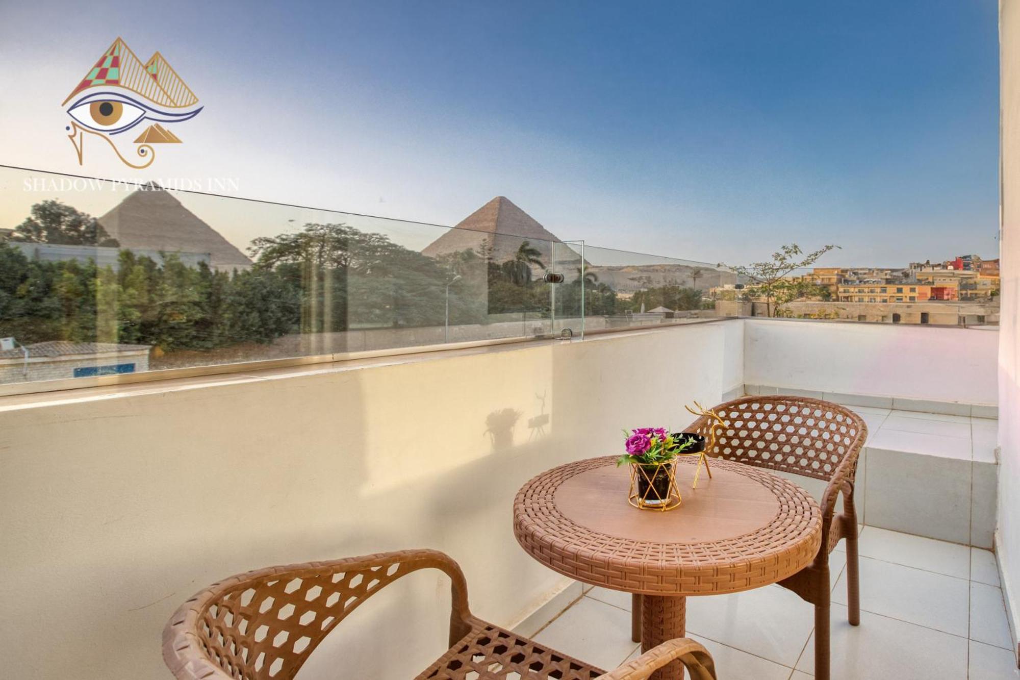 Shadow Pyramids Suites And Jacuzzi Kafret el-Gabal Εξωτερικό φωτογραφία