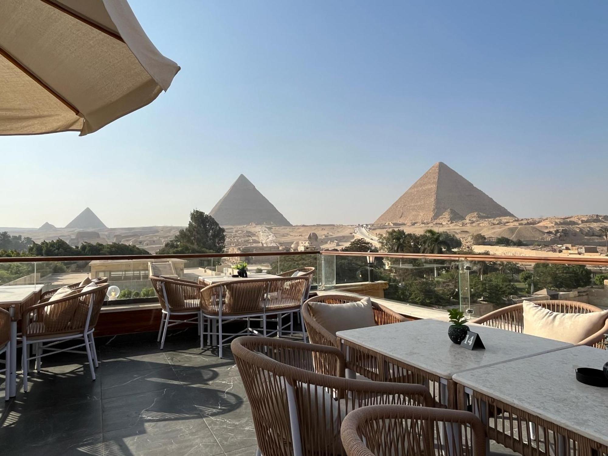 Shadow Pyramids Suites And Jacuzzi Kafret el-Gabal Εξωτερικό φωτογραφία